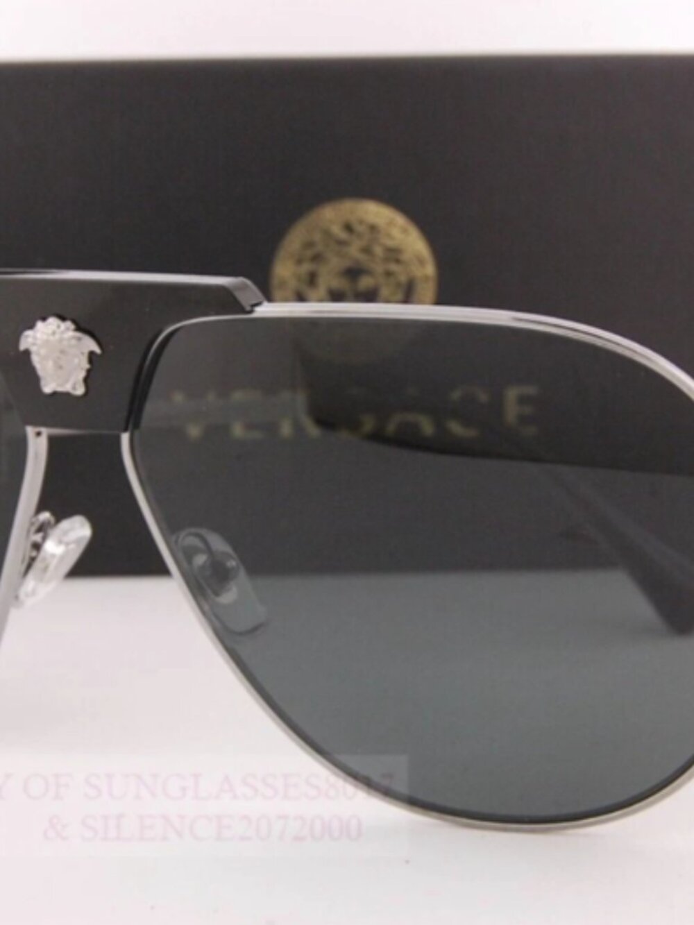 VERASACE | NEW 2252 | 2252 1001 - 87 | 63 | GUNMETAL | DARK GREY | NON POLARIZED